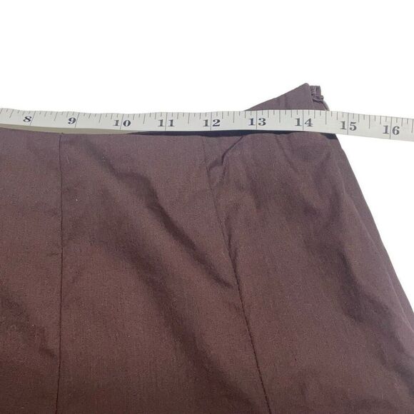 Sunny Leigh Brown and Pink Embroidered A-Line Skirt MI0032 - Picture 4 of 7